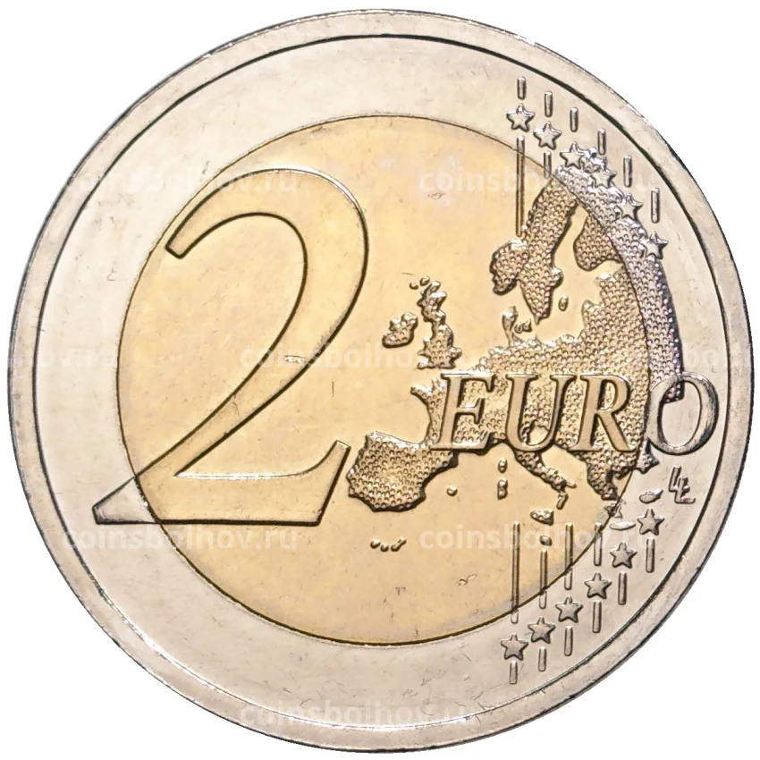 Монета 2 евро 2019 года Литва —  Литовские этнографические регионы — Жемайтия (вид 2)
