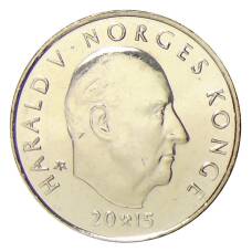 Монета 20 крон 2015 года Норвегия — 200 лет Верховному суду (реверс)