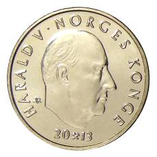 Монета 10 крон 2013 года Норвегия — 100 лет всеобщему избирательному праву (реверс)