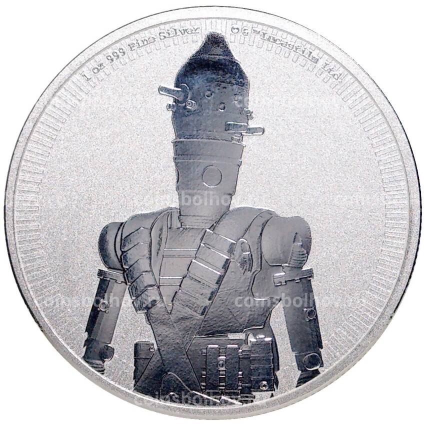 Монета 2 доллара 2022 года Тувалу — Звездные войны — G-11