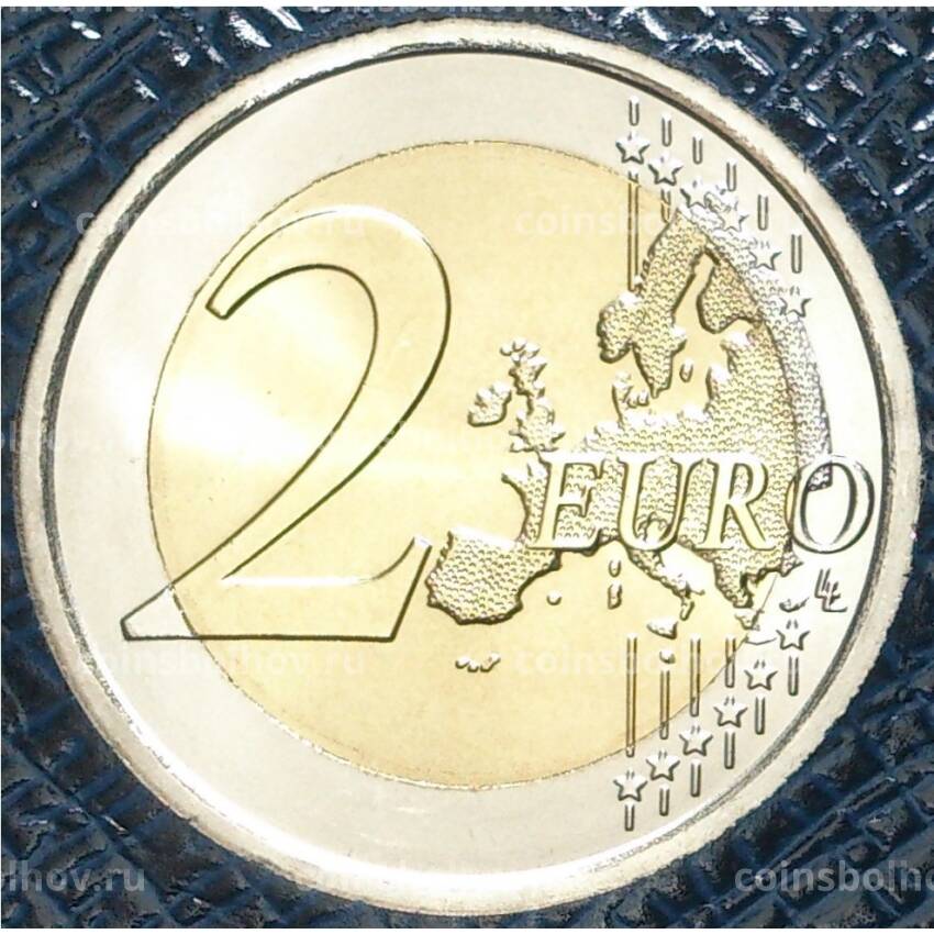 Монета 2 евро 2022 года Ватикан —   125 лет со дня рождения Папы Римского Павла VI (в буклете) (вид 2)