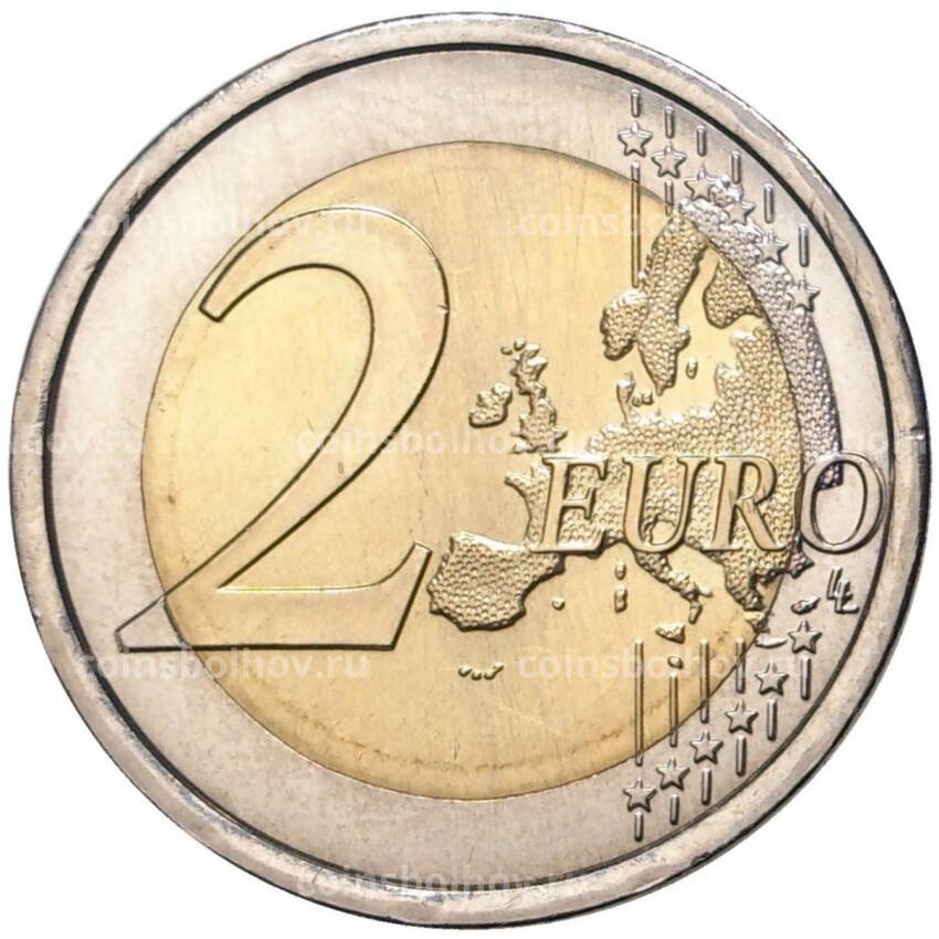 Монета 2 евро 2009 года Португалия —  Португалоязычные игры 2009 (вид 2)