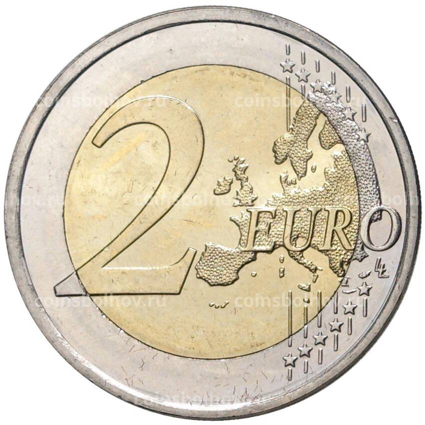 Монета 2 евро 2014 года Финляндия —  100 лет со дня рождения Илмари Тапиоваара (вид 2)