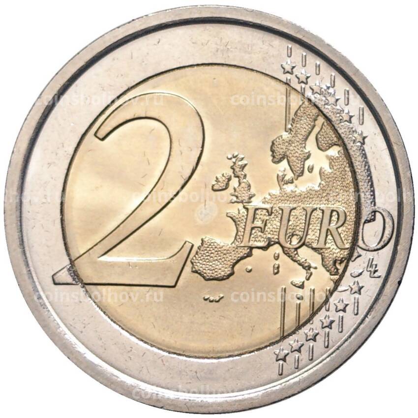 Монета 2 евро 2011 года Италия —  150 лет Рисорджименто (вид 2)