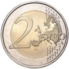 Монета 2 евро 2015 года Испания —  ЮНЕСКО — Пещера Альтамира (реверс)