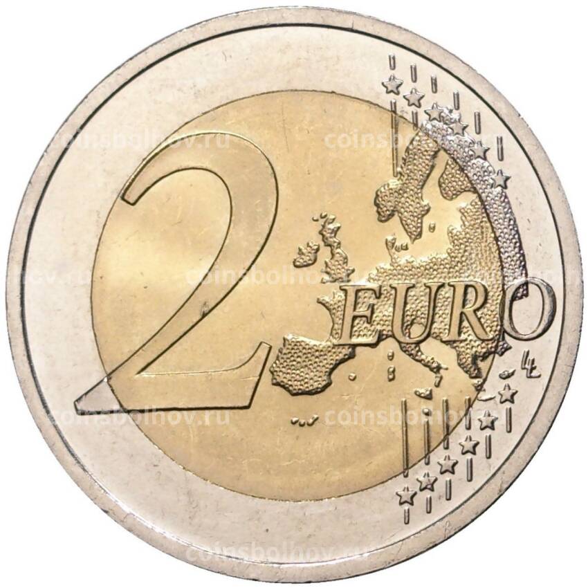 Монета 2 евро 2015 года Литва —  Литовский язык (вид 2)