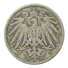 Монета 10 пфеннигов 1899 года E Германия (реверс)