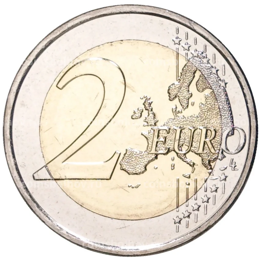Монета 2 евро 2022 года Финляндия —  Исследования климата (вид 2)