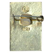 Значок В.И.Ленин — 100 лет (вид 2)