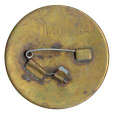 Значок Советские хоккеисты — Чемпионы мира 1973 года (вид 2)