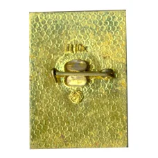 Значок XXVI сьезд КПСС (вид 2)