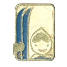 Значок Лыжница