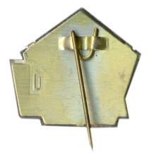 Значок В.И.Ленин — Казань студенческие годы (переливная картинка) (вид 2)