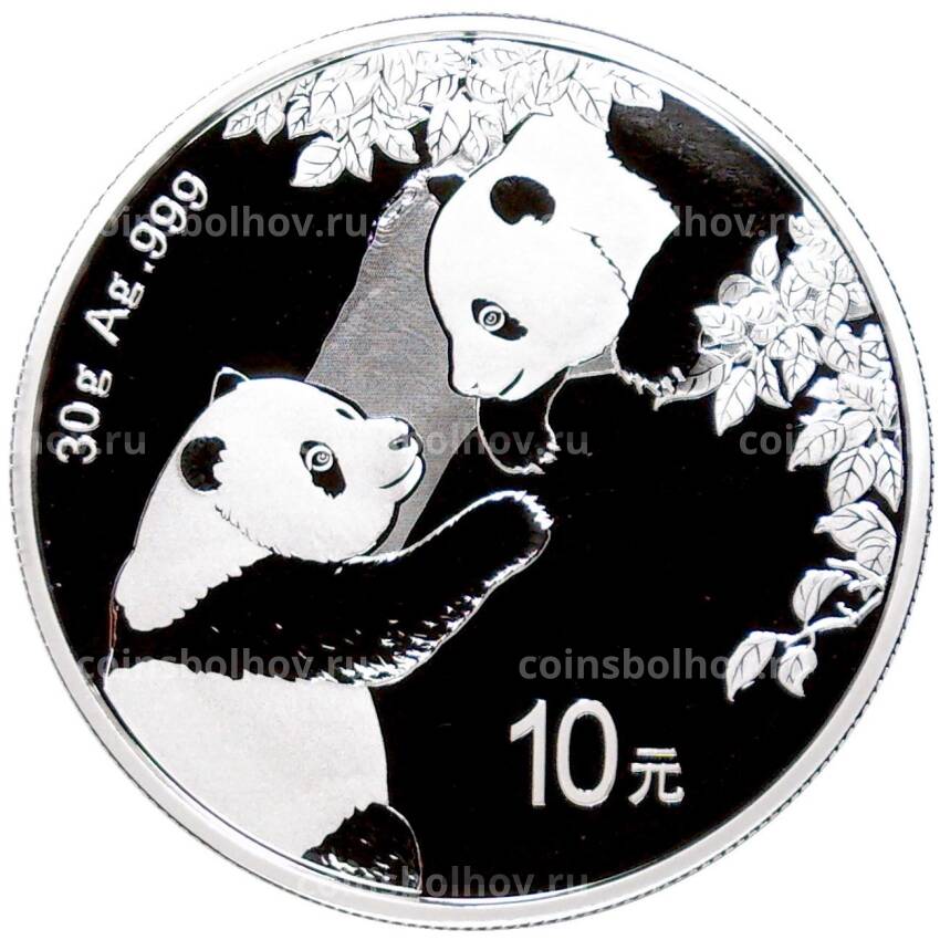 Монета 10 юаней 2023 года Китай —  Панда