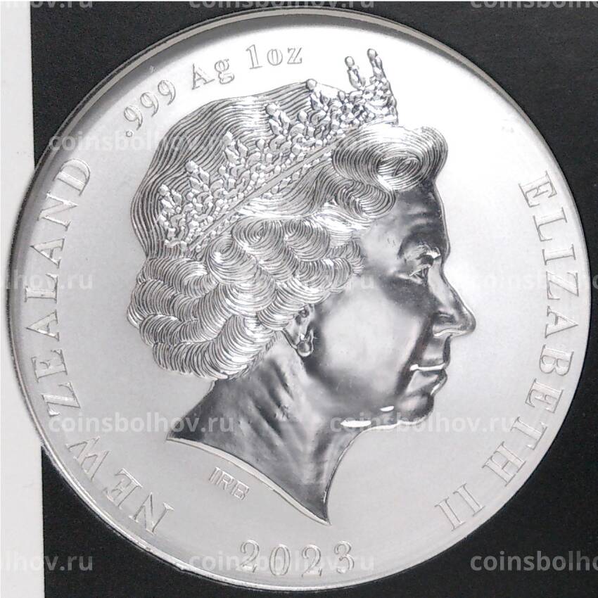 Монета 1 доллар 2023 года Новая Зеландия — Киви (В блистере) (вид 2)