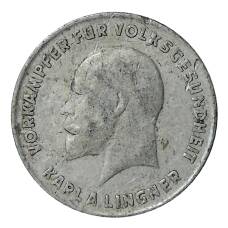 Монета 5 пунктов Германия (город Дрезден) — фабрика Карла Лингнера (аверс)