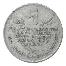 Монета 5 пунктов Германия (город Дрезден) — фабрика Карла Лингнера (реверс)