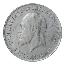 Монета 5 пунктов Германия (город Дрезден) — фабрика Карла Лингнера (аверс)