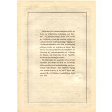 Банкнота Облигация 4,5% 200 рейхсмарок 1937 года Германия (вид 2)