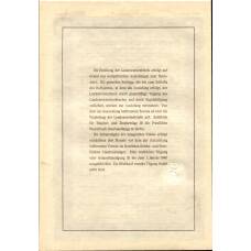 Банкнота Облигация 4,5% 200 рейхсмарок 1937 года Германия (вид 2)