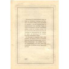 Банкнота Облигация 4,5% 200 рейхсмарок 1937 года Германия (вид 2)