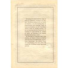 Банкнота Облигация 4,5% 200 рейхсмарок 1937 года Германия (вид 2)