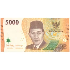 Банкнота 5000 рупий 2022 года Индонезия