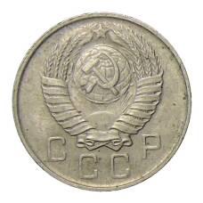 Монета 10 копеек 1957 года (реверс)