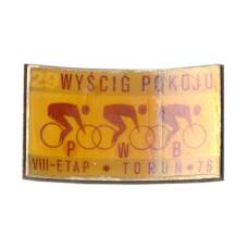Значок Турин-76 — велогонки
