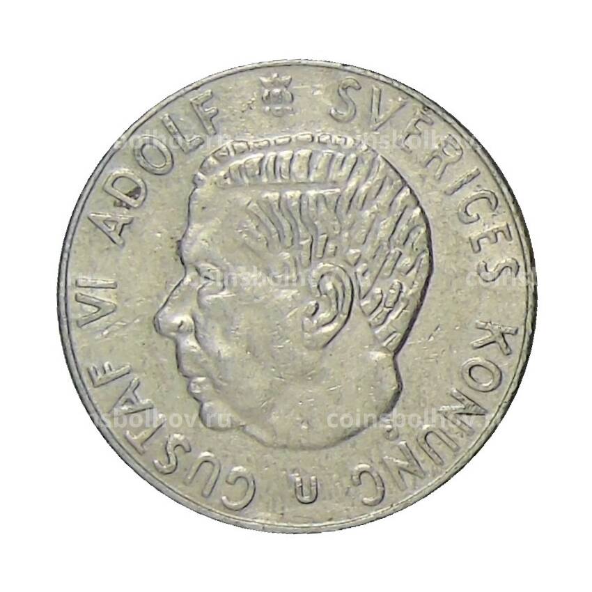 Монета 1 крона 1969 года Швеция (вид 2)