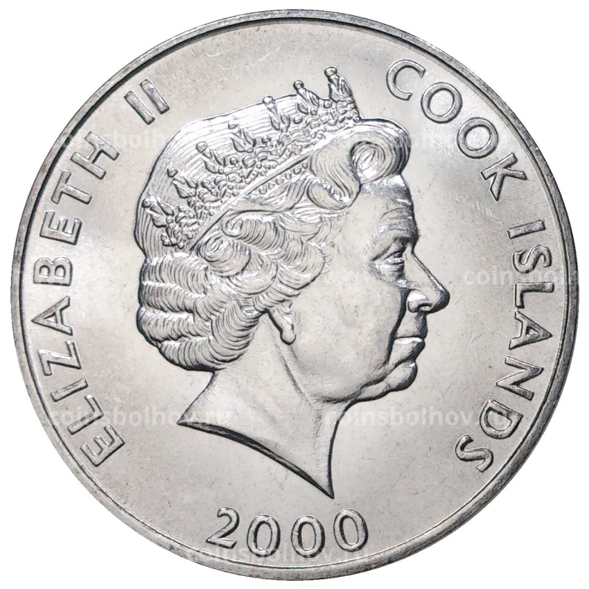 Монета 5 центов 2000 года Острова Кука — ФАО (вид 2)
