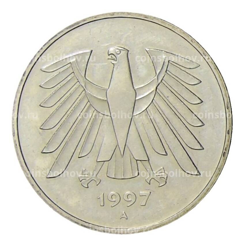 Монета 5 марок 1997 года A Германия
