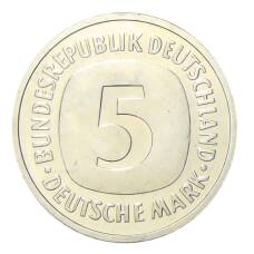 Монета 5 марок 1998 года D Германия — (реверс)