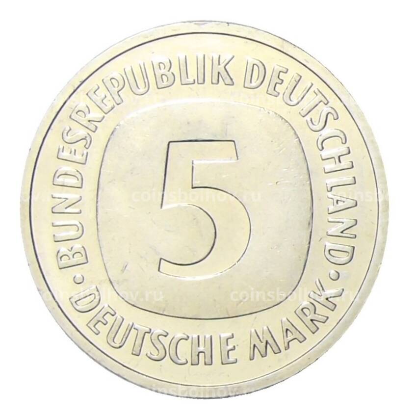Монета 5 марок 1998 года D Германия — (вид 2)