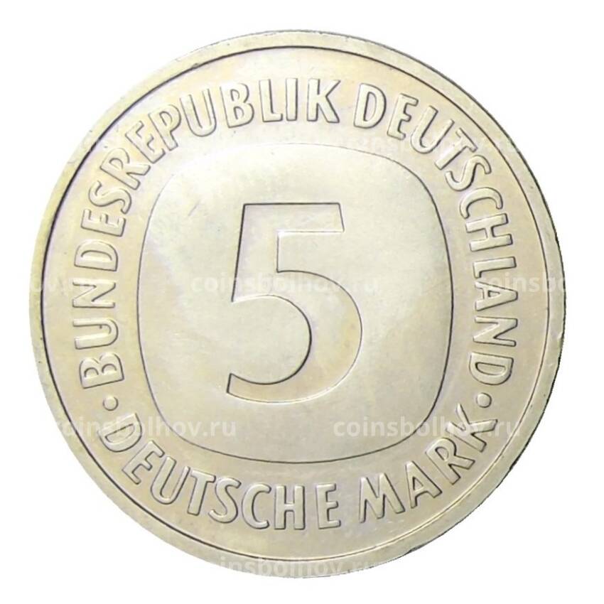 Монета 5 марок 1999 года D Германия (вид 2)