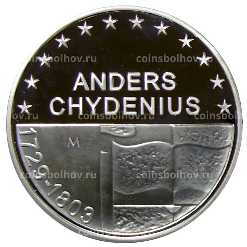 Монета 10 евро 2003 года Финляндия —  200 лет со дня смерти Андерса Чюдениуса