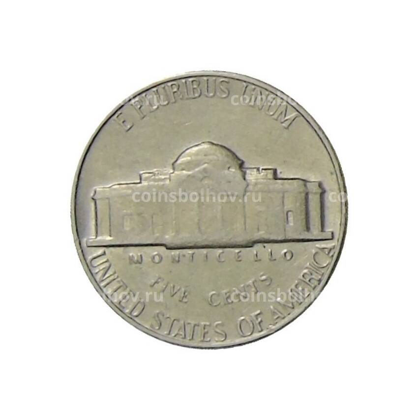 Монета 5 центов 1964 года США (вид 2)