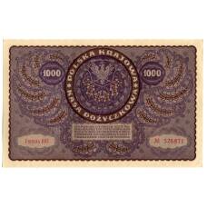 Банкнота 1000 марок 1919 года Польша (вид 2)