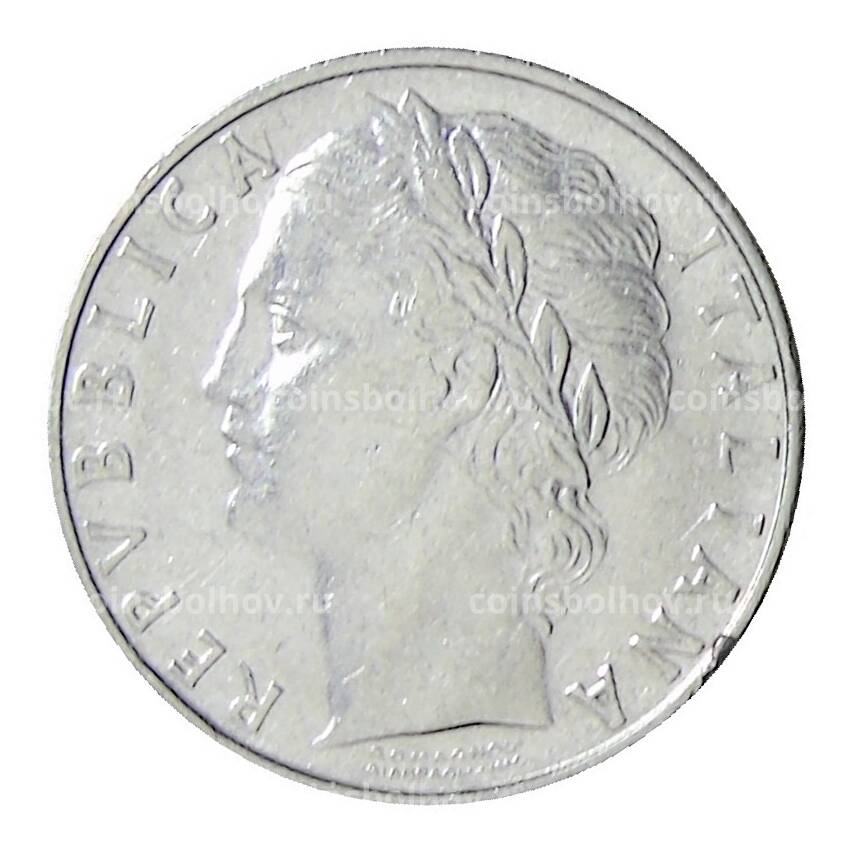 Монета 100 лир 1966 года Италия (вид 2)