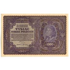 Банкнота 1000 марок 1919 года Польша