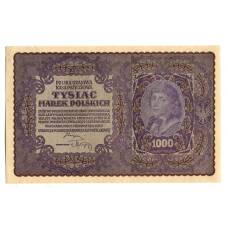 Банкнота 1000 марок 1919 года Польша