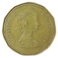 Монета 1 доллар 1987 года Канада (реверс)