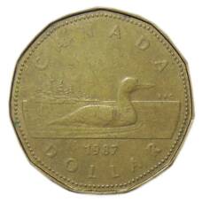 Монета 1 доллар 1987 года Канада (аверс)