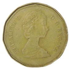 Монета 1 доллар 1987 года Канада (реверс)