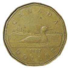Монета 1 доллар 1987 года Канада (аверс)