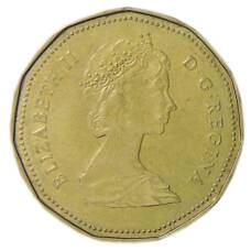 Монета 1 доллар 1987 года Канада (реверс)