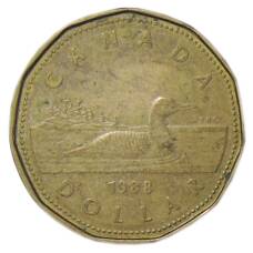 Монета 1 доллар 1988 года Канада (аверс)