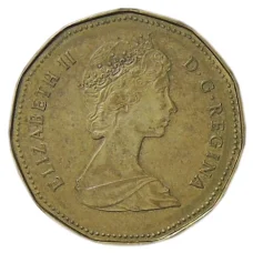 Монета 1 доллар 1988 года Канада (реверс)