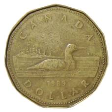 Монета 1 доллар 1989 года Канада (аверс)