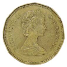 Монета 1 доллар 1989 года Канада (реверс)